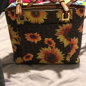 Calvin Klein sunflower purse
